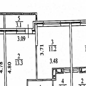 Продается 1-комнатная квартира, 31,7 м²
