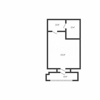 Сдается 1-комнатная квартира, 27 м²