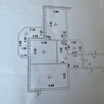 Продается 2-х комнатная квартира, 48 м²