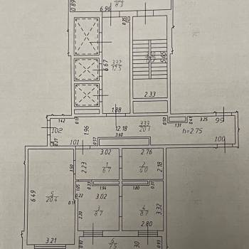 Продается 2-х комнатная квартира, 54 м²