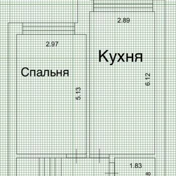 Сдается 1-комнатная квартира, 36 м²