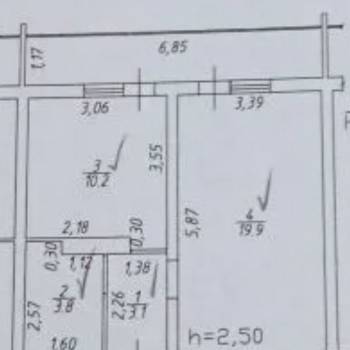 Продается 1-комнатная квартира, 37 м²