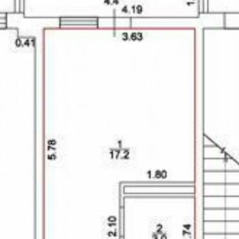 Продается 1-комнатная квартира, 23 м²