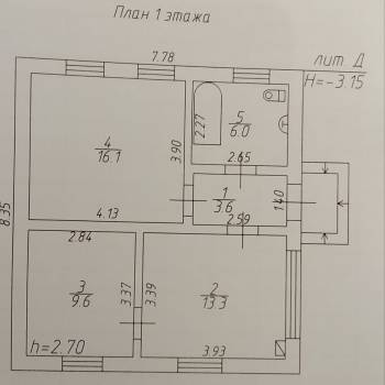 Продается Дом, 65 м²