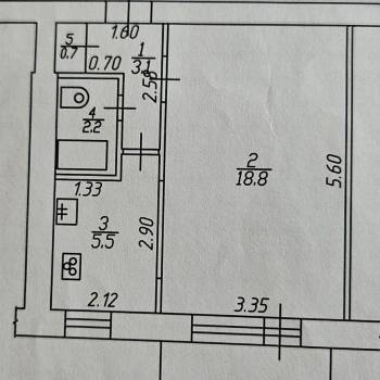 Продается 2-х комнатная квартира, 30,3 м²