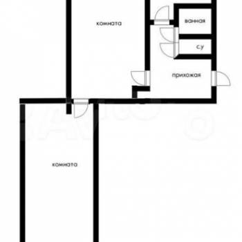 Продается 2-х комнатная квартира, 45,9 м²