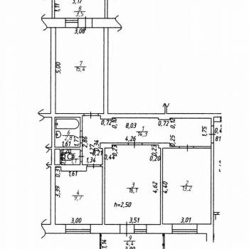 Продается 3-х комнатная квартира, 72 м²