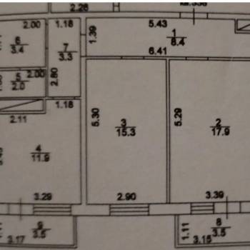 Продается 2-х комнатная квартира, 69,2 м²