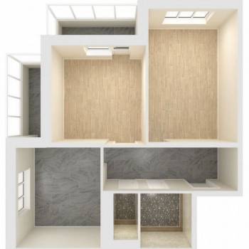 Продается 2-х комнатная квартира, 56,5 м²