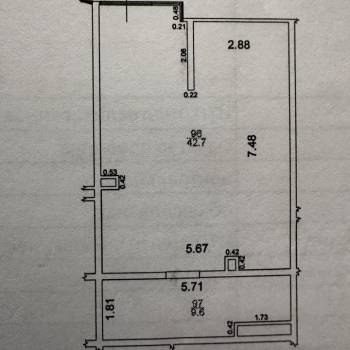 Сдается Торговое помещение, 52,3 м²