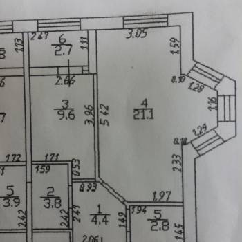 Продается 1-комнатная квартира, 41,7 м²