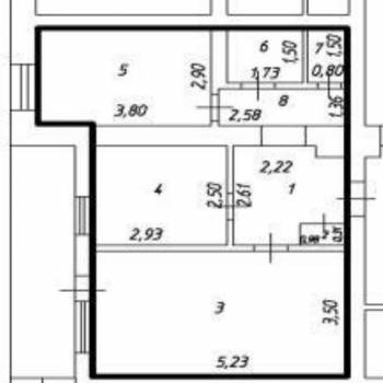Продается Многокомнатная квартира, 79,3 м²