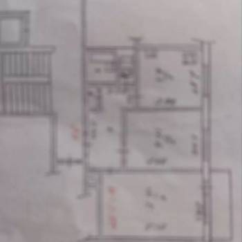 Сдается 2-х комнатная квартира, 54 м²