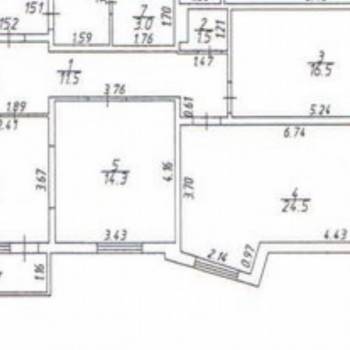 Продается 3-х комнатная квартира, 92,5 м²