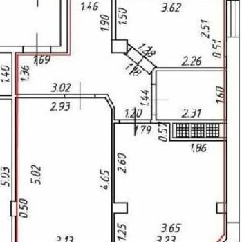 Продается 1-комнатная квартира, 51 м²