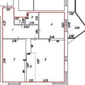 Продается 3-х комнатная квартира, 77,3 м²