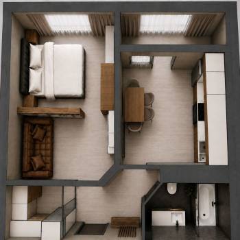 Продается 1-комнатная квартира, 31,8 м²
