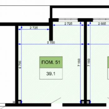 Продается Нежилое помещение, 39 м²
