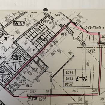 Продается 1-комнатная квартира, 54,3 м²