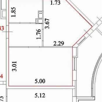 Продается 1-комнатная квартира, 39 м²