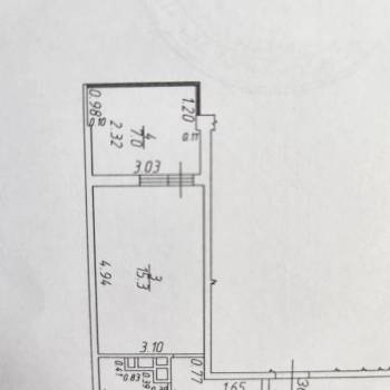 Продается 1-комнатная квартира, 32,9 м²