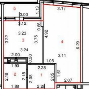 Продается 1-комнатная квартира, 38,2 м²