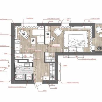 Продается 1-комнатная квартира, 42 м²