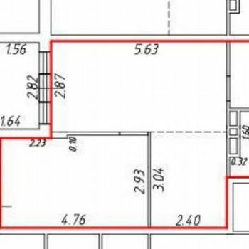 Продается 1-комнатная квартира, 60 м²