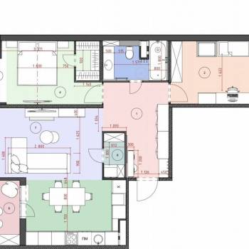 Продается 3-х комнатная квартира, 78 м²