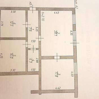 Продается 3-х комнатная квартира, 84,6 м²