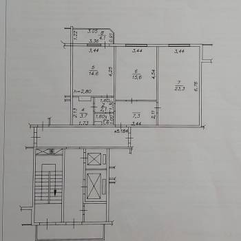 Продается 2-х комнатная квартира, 68,2 м²