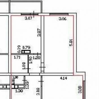 Продается 2-х комнатная квартира, 56,2 м²