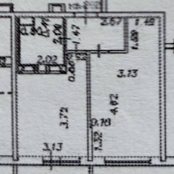 Продается 1-комнатная квартира, 37 м²