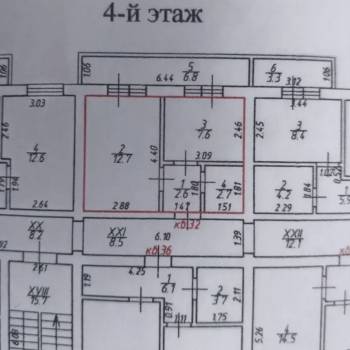 Продается 1-комнатная квартира, 25,6 м²
