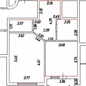 Сдается 1-комнатная квартира, 51 м²