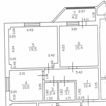 Продается 2-х комнатная квартира, 60 м²