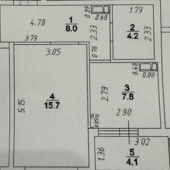 Сдается 1-комнатная квартира, 37 м²