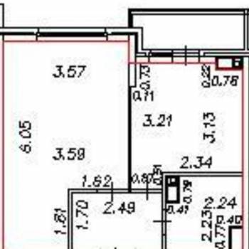 Продается 1-комнатная квартира, 37,5 м²