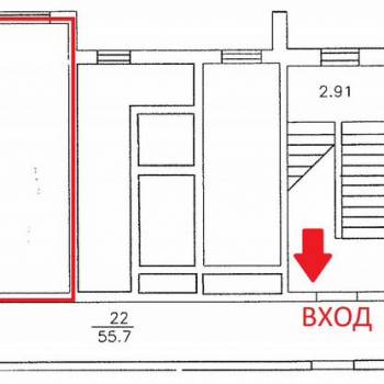 Сдается Офис, 43 м²