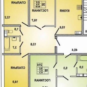 Продается 3-х комнатная квартира, 80 м²