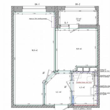 Продается 1-комнатная квартира, 38 м²
