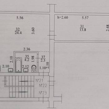 Продается 2-х комнатная квартира, 44,7 м²
