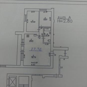 Продается 3-х комнатная квартира, 65,4 м²