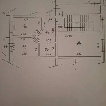Продается 2-х комнатная квартира, 51,7 м²
