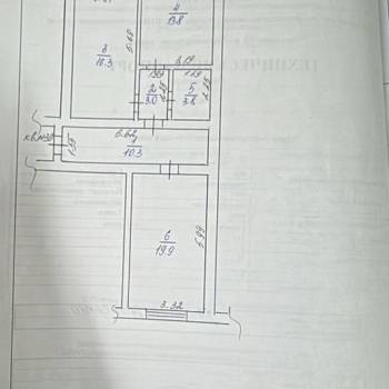 Продается 2-х комнатная квартира, 67,1 м²