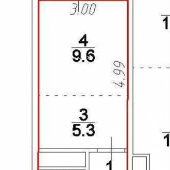 Продается 1-комнатная квартира, 22 м²