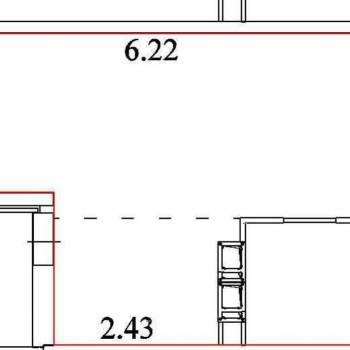Продается 1-комнатная квартира, 26,5 м²