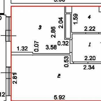 Продается 1-комнатная квартира, 35,1 м²