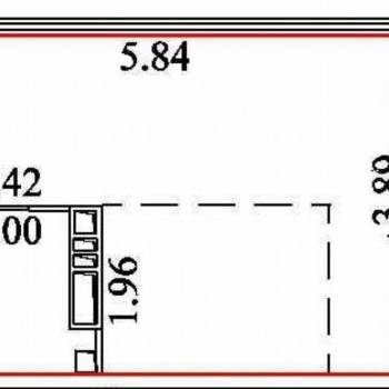 Продается 1-комнатная квартира, 21,7 м²
