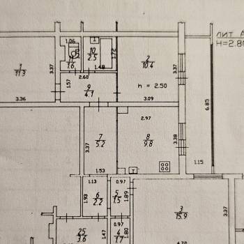 Продается 3-х комнатная квартира, 66,2 м²
